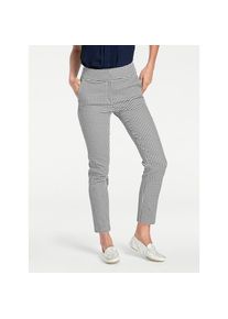 Linea Tesini by heine , Röhrenhose , schwarz-weiss , Figurbetonte Röhre