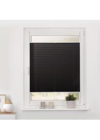 LICHTBLICK Original, LICHTBLICK ORIGINAL Plissee &raquo;Plissee Klemmfix, ohne Bohren, verspannt&laquo; blickdicht ohne Bohren verspannt lichtdurchl&auml;ssig, 