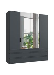 wimex Falttürenschrank »Oxford by fresh to go, in 3 Breiten und 2 Höhen, Made in Germany«, (mit Schubladen, wahlweise mit oder ohne Spiegel), mit...