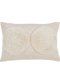 done., done. Dekokissen &raquo;SUN&MOON&laquo; verspielte Kissenh&uuml;lle im Boho-Stil, natur, jaquard, struktur, Baumwolle, 1 Stk.