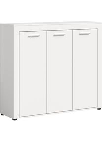 Schuhschrank »Aosta«, Schuhschrank, 12 Fächer, 3 Türen, Flur, Diele , weiss , Inosign