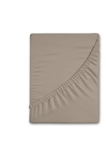 Spannbettlaken »Flanell«, Baumwolle, Flanell, Biber, Rundumgummi, 25 cm Höhe , beige , Good Morning
