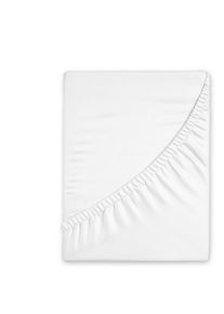 Spannbettlaken »Flanell«, Baumwolle, Flanell, Biber, Rundumgummi, 25 cm Höhe , weiss , Good Morning