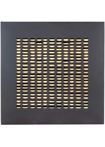 Wanddekoobjekt »Wandrelief quadratisch Torus schwarz H. 80 cm«, (1 St.) , schwarz , Casablanca by Gilde