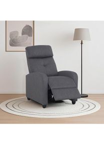 Home Affaire Relaxsessel »VESOUL, TV-Sessel, Ruhesessel mit Schlaffunktion, Webstoff«, Loungesessel mit manueller Relax- und Liegefunktion (105°-135°) , grau ,...