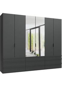wimex Falttürenschrank »Oxford by fresh to go, in 3 Breiten und 2 Höhen, Made in Germany«, (mit Schubladen, wahlweise mit oder ohne Spiegel), mit...