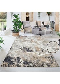 Teppich »Anabella« rechteckig 7 mm Höhe im Vintage-Look, waschbar, Kurzflor, Wohnzimmer, Schlafzimmer , braun , my home , Obermaterial: 100% Polyester