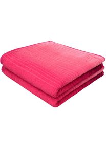 Handtücher »Colori«, (Set, 2 St.), 2x Handtücher, aus 100% Bio Baumwolle, 450 g/m² , pink , Dyckhoff