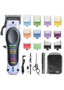 WAHL , Haarschneider »Color Pro Lithium«, Farbcodierte Aufsteckkämme, einstellbarer Verstellhebel, USB-Ladung , weiss , Ergonomisches und leichtes...
