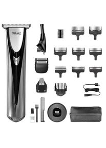 WAHL , Multifunktionstrimmer »Elite Groom«, T-Klinge, Lithium-Ionen Technologie, Ladestation, USB-Ladung , schwarz , Elegantes, ergonomisches...