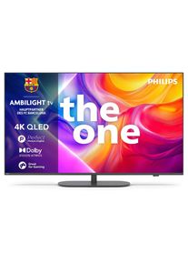 Philips , QLED-Fernseher »65PUS9000/12 The One 65«, 4K Ultra HD , grau , Titan OS