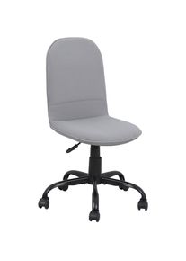 Bürostuhl »Trolly«, 1 St., Webstoff, moderner Kinderstuhl / Drehstuhl, clever zusammenklappbar , grau , ByLiving