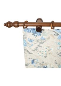 SN DECO GROUP, SN DECO GROUP Gardinenstange &raquo;Filigrano&laquo; 1 l&auml;ufig-l&auml;ufig Fixmass 28 mm, Holz, verschiedene L&auml;ngen und Farben, Komplettset, 