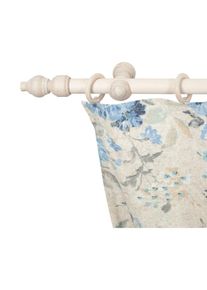 SN DECO GROUP, SN DECO GROUP Gardinenstange &raquo;Filigrano&laquo; 1 l&auml;ufig-l&auml;ufig Fixmass 28 mm, Holz, verschiedene L&auml;ngen und Farben, Komplettset, wei&szlig; 