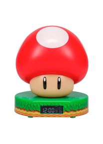Paladone , Wecker »Super Mario Pilz Mushroom digital Wecker« , bunt