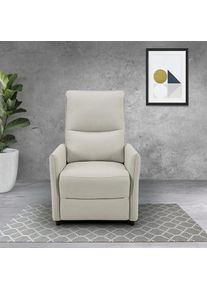 Relaxsessel »CURRIE, mit Liegefunktion, Webstoff-Bezug, Federkern,«, Ruhe-Sessel, Lese-Sessel, TV-Sessel , beige , Inosign