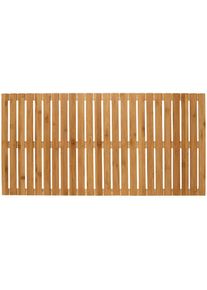 Saunabodenrost, Bambus, 50 x 100 cm , beige , Wenko