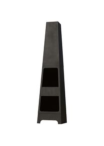 Buschbeck , Feuerschale »Malmo«, BxLxH: 36x36x150 cm , schwarz