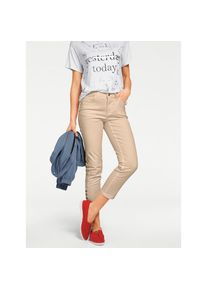 Linea Tesini by heine , 7/8-Hose , beige , Figurbetonte Röhre