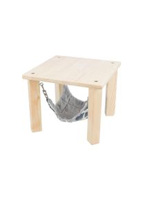 Tierbett »Unterstand mit Hängematte Sunny«, Polyester , grau , Trixie
