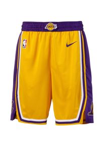 Nike Los Angeles Lakers Basketball-Shorts Herren - gelb - Gr. XXL - Polyester