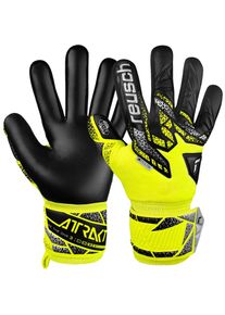 Reusch Attrakt Silver Torwarthandschuhe - gelb - Gr. 9 - Polychlorid/Polyester/Elastan