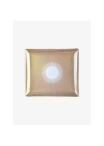 Bernardaud Servierplatte SOL goldfarben