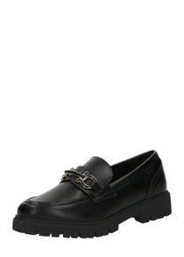 s.Oliver Slipper Damen, schwarz, Größe 39