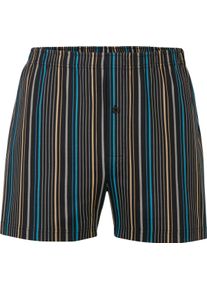 Herren Boxershorts schwarz-bedruckt