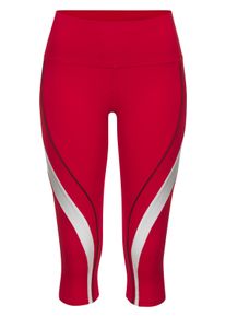 active by Lascana Witt Damen Caprihose, rot, Größe XL (48/50), 85% Polyester, 15% Elasthan