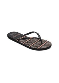 Roxy , Sandale »Viva Stamp Ii« , schwarz , Stoff: PVC-freie Materialien