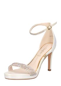Buffalo Sandalette 'Monroe' Damen Gr&ouml;&szlig;e 42 silber / wei&szlig;