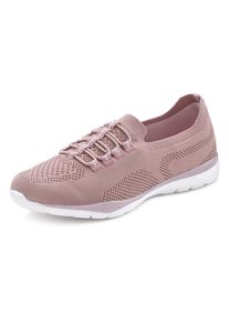 Lascana Sneaker Damen, altrosa / weiß, Größe 37