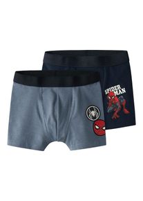 name it, Garçons Sous-vêtements 'NMMovile Spiderman', bleu marine / saphir / rouge foncé / blanc