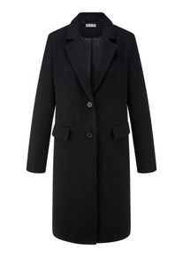 Peter Hahn - Mantel, blau, Gr. 46, Wolle