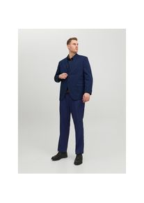 Jack & Jones PlusSize Jack & Jones PlusSize , Anzug »JPRFRANCO SUIT NOOS PLS«, (2 tlg.), slim fit , blau , Modischer Anzug von Jack & Jones Plus Size