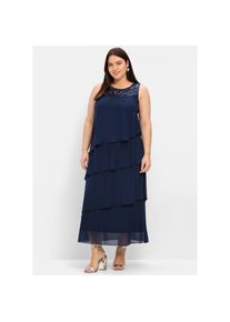 sheego, Unisex, Abendkleid &raquo;Abendkleid&laquo;, marine, 42, Normalgr&ouml;ssen