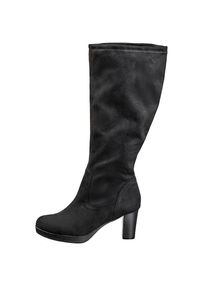 sheego , Weitschaftstiefel , schwarz