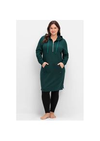 sheego , Sweatkleid »Sweatkleid« , grün