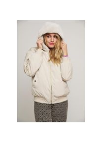 Rino & Pelle Rino & Pelle , Bomberjacke, mit Kapuze, mit flauschiger Kapuze , braun , Bomberjacke von RINO & PELLE