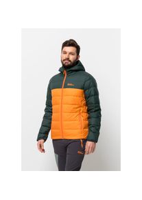 Jack Wolfskin, Herren, Daunenjacke &raquo;ATHER DOWN HOODY M RDS&laquo; mit Kapuze, dragon, fire, L (52), Leichte Daunenjacke