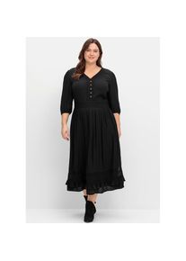 sheego by Joe Browns , Maxikleid »Maxikleid« , schwarz