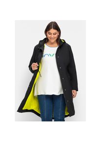 sheego , Funktionsmantel , schwarz