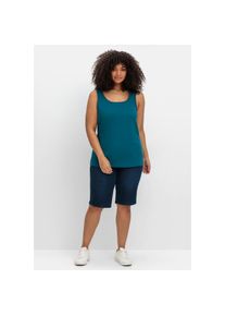 sheego , Tanktop , blau