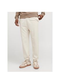 Jack & Jones Jack & Jones, Herren, Sweathose &raquo;JPSTGORDON mit Kordel und elastischem Bund&laquo; unifarben, modisch, regular fit, Baumwollmischung, moonbeam, L, N-Gr, 