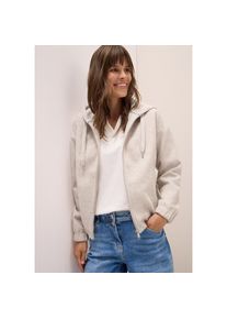 Cecil, Unisex, Blouson mit Kapuze in Wolloptik, oat milk beige melange, L (42), Blouson von Cecil