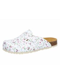 Lico , Clog »Clog Bioline Clog Print« , weiss , Bioline Clog für Erwachsene von Lico