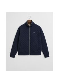 Gant , Sweatjacke »QUILTED CORD COLLAR FULL ZIP«, Mit Rundhalsausschnitt , Sweatjacke von Gant