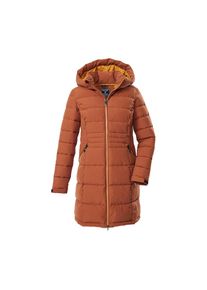 Killtec , Steppmantel »KOW 11 WMN QLTD PRK«, Wasserabweisender Parka mit verstellbarer Kapuze und Kinnschutz , rosegold , Damen Funktionsparka in...