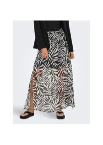 Only, Unisex, Only Faltenrock &raquo;ONLASTA &ndash; Kn&ouml;chellanger Rock mit elastischem Bund&laquo; regular fit, Jersey, Polyester, elastischer Bund, unifarben, schwarz